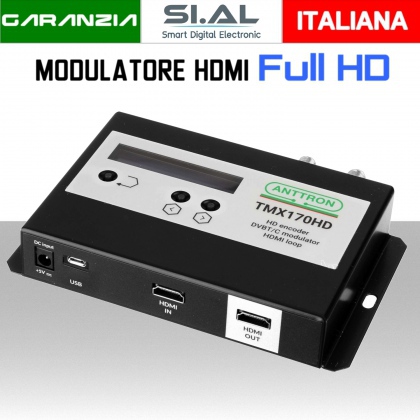 Modulatore HDMI digitale con risoluzione FULL HD 1080p Anttron
