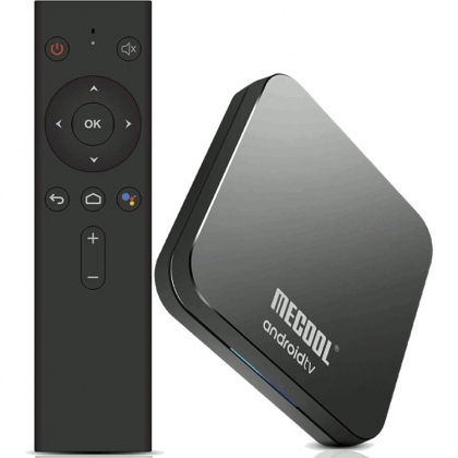 TV Box android 4K google tv certificato Mecool KM9 Wi-Fi e Bluetooth