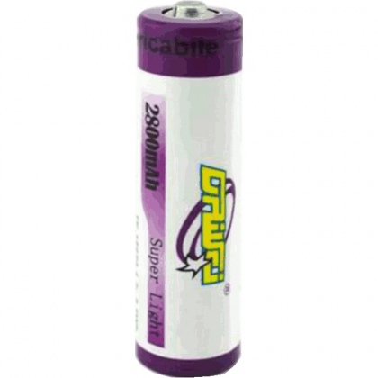 Batteria Ioni di Litio ricaricabile 18650 4.2V 2800mAh