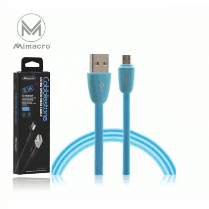 Cavo alimentazione USB per IOS - Alta corrente - Lunghezza 1 metro - Blu