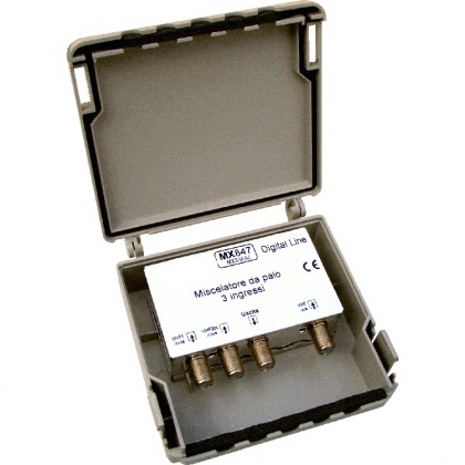 Miscelatore 3 ing. da palo III - UHFcc - UHFcc