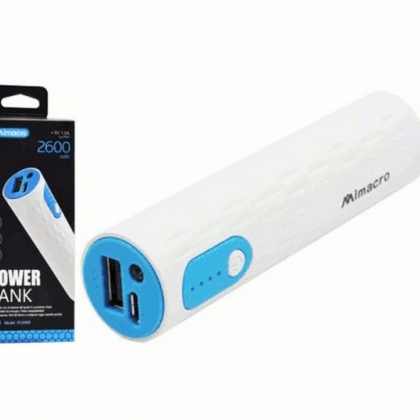 Power bank 2600mA 5V BLU