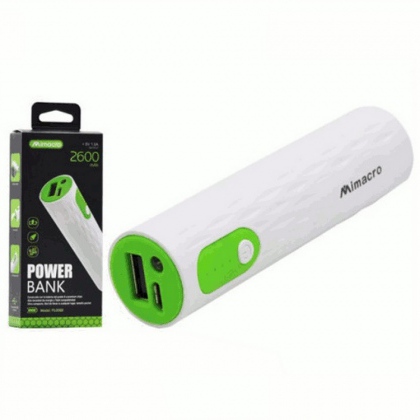 Power bank 2600mA 5V VERDE