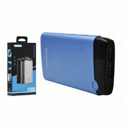 Power bank 11000mA 5V  Blu