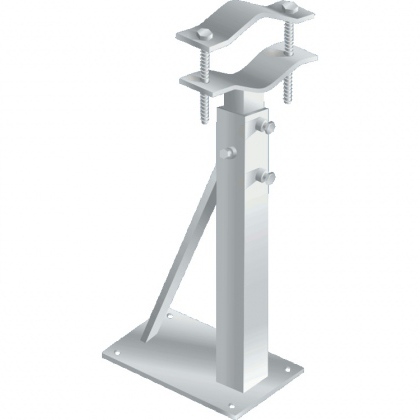 Zanca palo - muro telescopica 40/70cm - Pesante