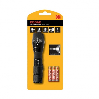Torcia LED ULTRA 290 KODAK completa di batterie
