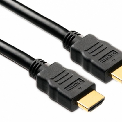 Cavo HDMI 19 poli m. - HDMI 19 poli m. PIN dorati cavo - V. 1.4 - 2 metri
