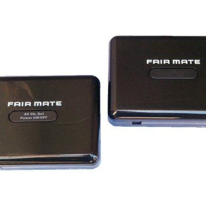 Coppia estensore Audio/Video wireless 2.4GHZ con ripetitore di telecomando a 433.92MHz codificato