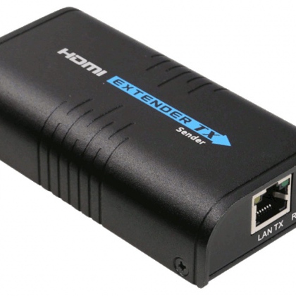 Estensore HDMI su cavo ethernet Cat.6. (Fino a 120 metri su Cat.6) KVM