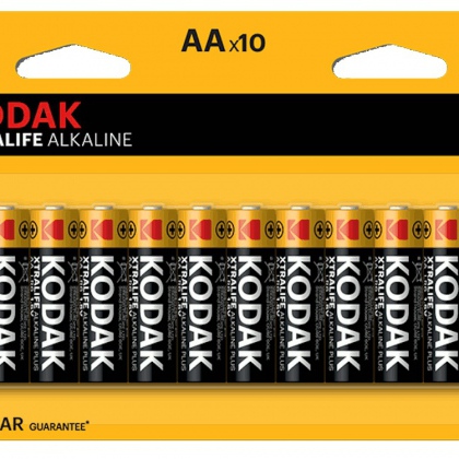 Kodak XTRALIFE alkaline AA battery (confezione 10pz.)