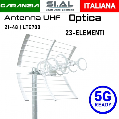 Antenna UHF 5G Ready OPTICA 23 elementi Emme Esse