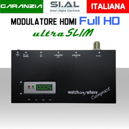 Modulatore HDMI digitale con risoluzione FULL HD 1080p ultra compatto