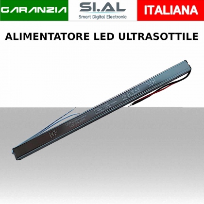 Alimentatore LED 12V 60W IP20 per strisce LED