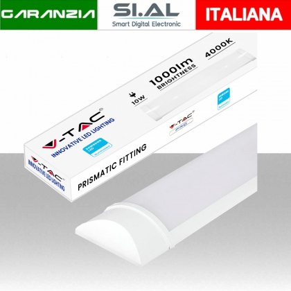 Plafoniera LED Chip Samsung Prismatica 10W 120LM/W 30cm 4000K IP20