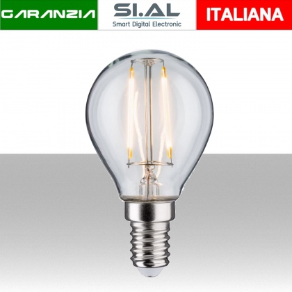 Lampadina LED E14 4W P45 Filamento 2700K