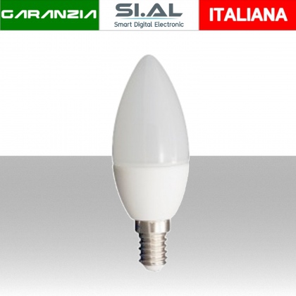 Lampadina LED Chip Samsung E14 5,5W Candela 4000K