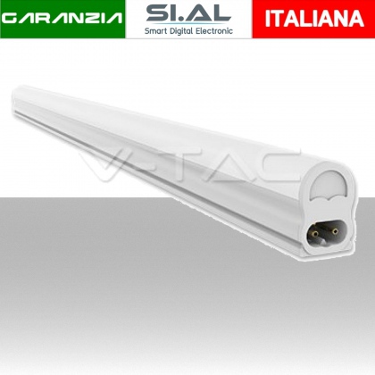 Plafoniera LED Lineare 4W 30cm Raccordabile con Interruttore 4000K
