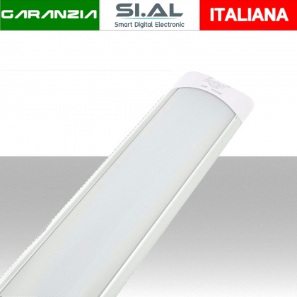 Plafoniera super fina LED 50W 3000K - lunghezza 150cm