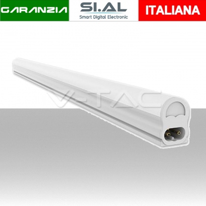 Plafoniera LED Lineare 4W 30cm Raccordabile con Interruttore 3000K