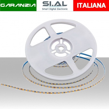 Strip LED SMD2835 9W/m 5m 128 LED/m 24V 4000K IP20 4mm