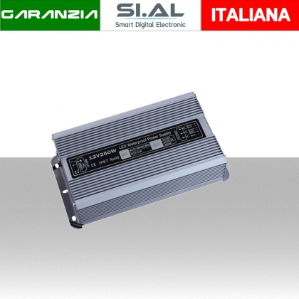 Alimentatore LED 12V 250W IP67