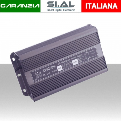 Alimentatore LED 24V 200W IP67