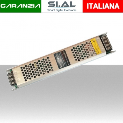 Alimentatore LED a basso profilo 12V 200W IP20