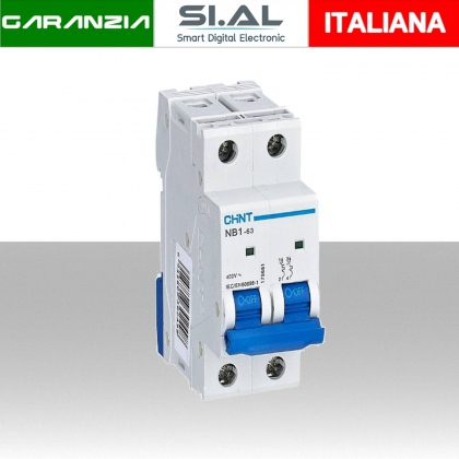 NB1-63/C20-2P-6 -INT MT 2P 20A CURVA C 6KA