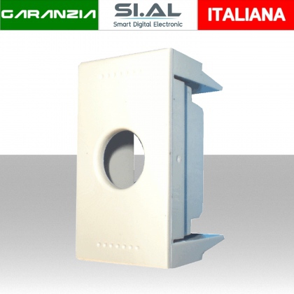 Adattatore portafrutto 1 foro AVE System 45 Banquise 