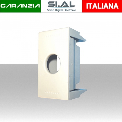 Adattatore portafrutto 1 foro AVE System 45 Ral