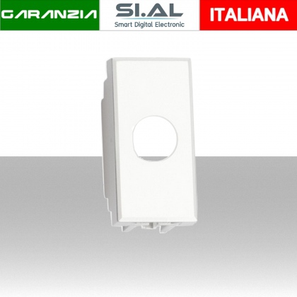 Adattatore portafrutto 1 foro BTicino Axolute Bianca