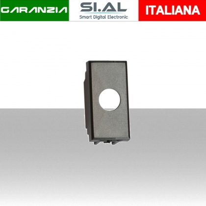 Adattatore portafrutto 1 foro BTicino Axolute Scuro