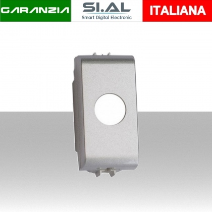 Adattatore portafrutto 1 foro Gewiss Chorus Titanio