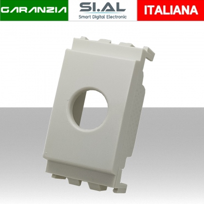 Adattatore portafrutto 1 foro Vimar Idea Bianco