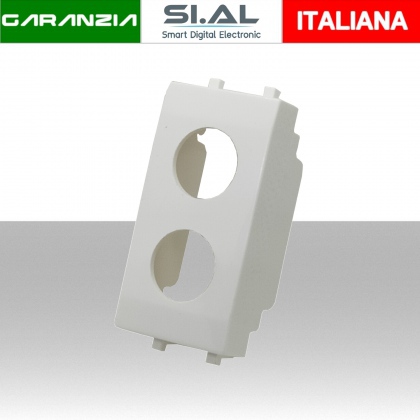 Adattatore portafrutto 2 fori AVE System 44 Domus demix 