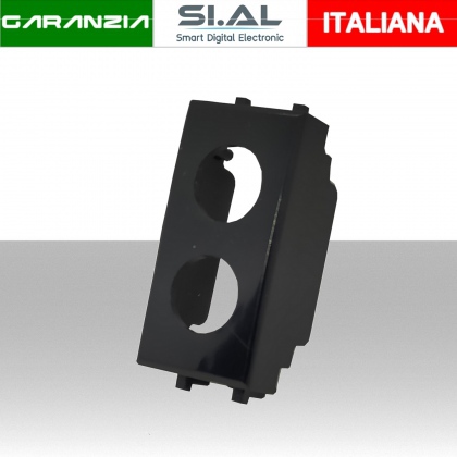 Adattatore portafrutto 2 fori AVE System 44 Life demix 