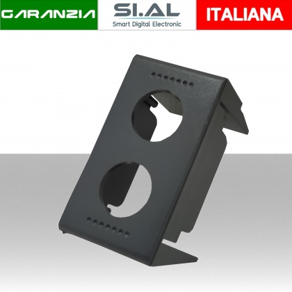 Adattatore portafrutto 2 fori AVE System 45 Noire AX demix 