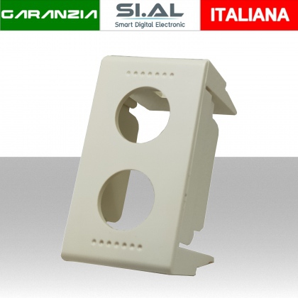 Adattatore portafrutto 2 fori AVE System 45 Blanc demix 