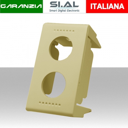 Adattatore portafrutto 2 fori AVE System 45 Ral demix 