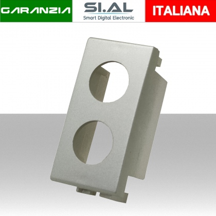Adattatore portafrutto 2 fori BTicino Light Tech demix 