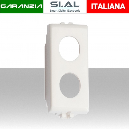 Adattatore portafrutto 2 fori BTicino Matix demix 