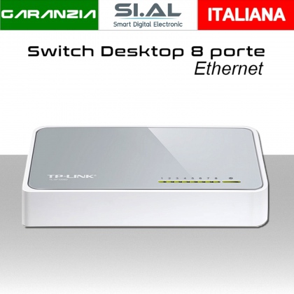 Switch Desktop TP-LINK  8 porte Ethernet