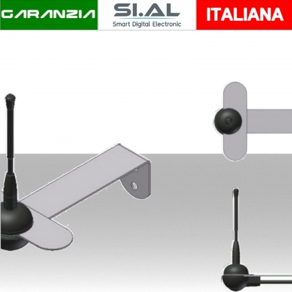 Antenna Stilo verticale 868MHz per riceventi apricancello.