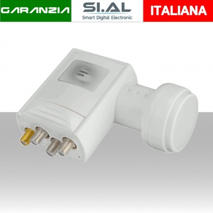 LNB dCSS con 3 Legacy illuminatore Digiquest per parabola