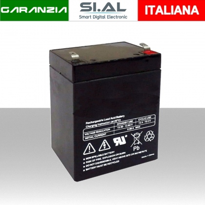 Batteria al Piombo 12V 4.5AH - 90x70x101mm