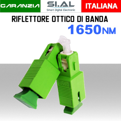 Riflettore per fibra ottica SC/APC da 1650NM 