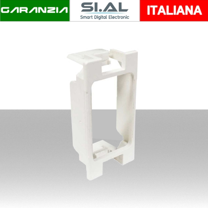 Adattatore portafrutto 2 fori BTicino Living Now bianco 