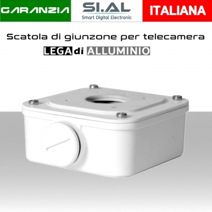 Scatola di giunzione in alluminio a tenuta stagna per telecamera Bullet 