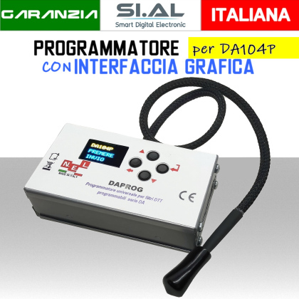 Programmatore per centralini da palo a filtri digitali N.E.L.DAPROG
