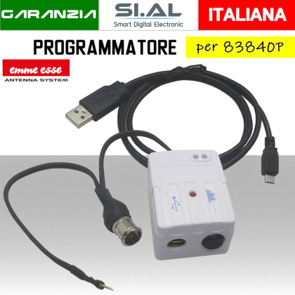 Programmatore per centralino programmabile Emme esse 83840PRG